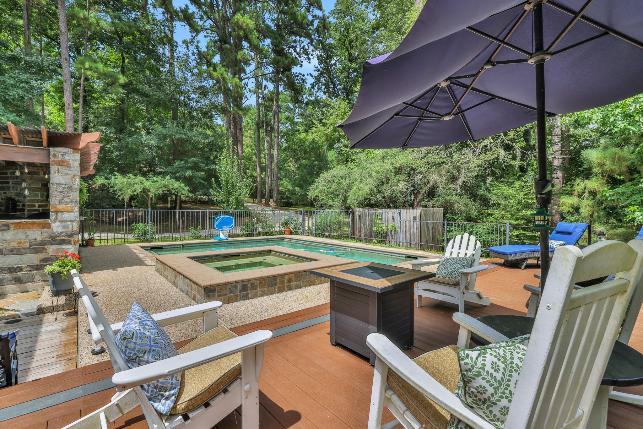991 Kings Way Coldspring, TX 77331 - Photo 36 of 49 Enjoy summer days lounging by the sparkling pool