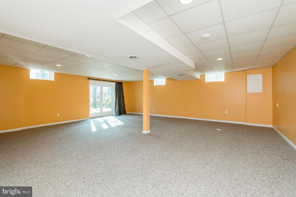 259 Cinder Road Lutherville-Timonium, MD 21093 - Photo 34 of 37 Expansive Lower Level with walk-out to patio