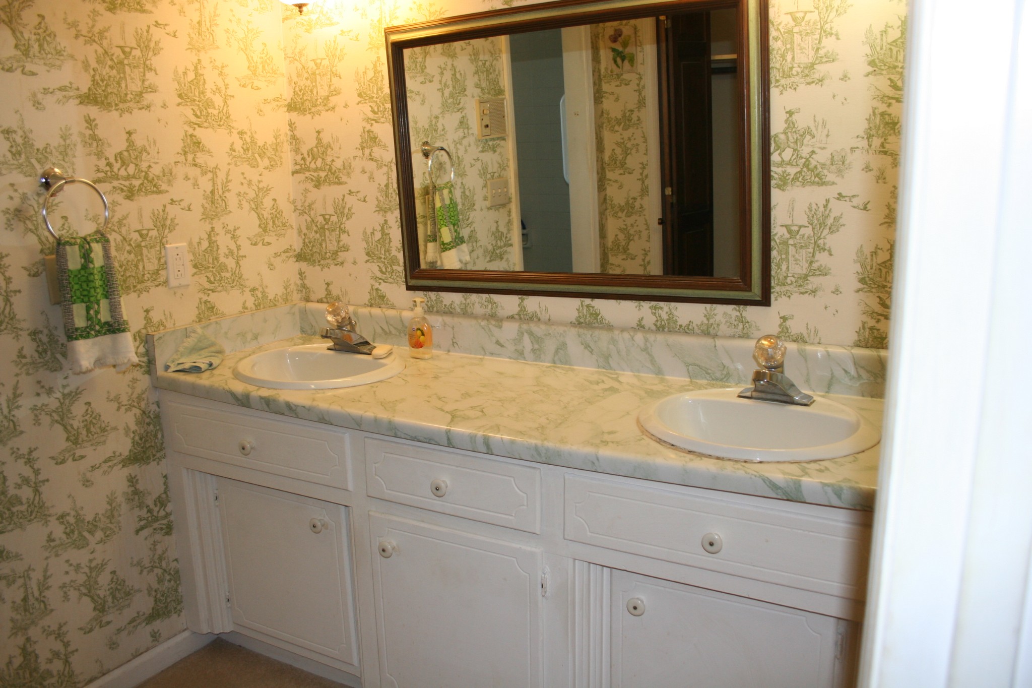 7080 Swift Road Greenbrier, TN 37073 - Photo 21 of 47 a bathroom with a sink and a mirror