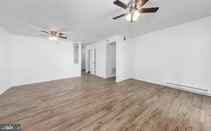 wooden floor in an empty room