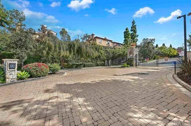 a view of a backyard of a house
