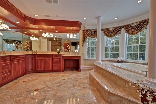 24 Hathaway Road Lexington, MA 02420 - Photo 14 of 28 a large spacious bathroom with a large tub and sink
