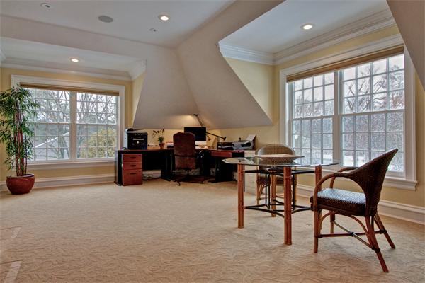 24 Hathaway Road Lexington, MA 02420 - Photo 19 of 28 a work room with furniture and a large window