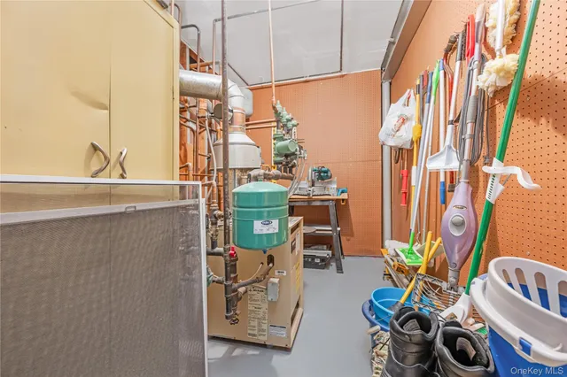 a view of storage and utility room