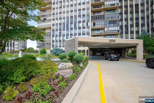 a view of a building with a outdoor space