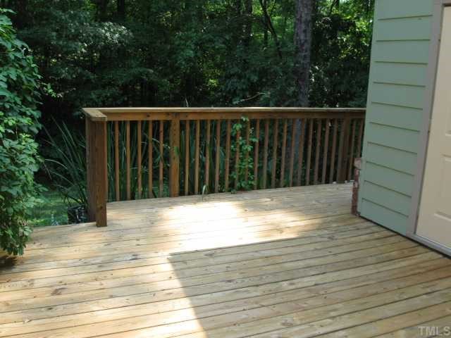 1355 Springlawn Court Raleigh, NC 27609 - Photo 9 of 12 Rear deck