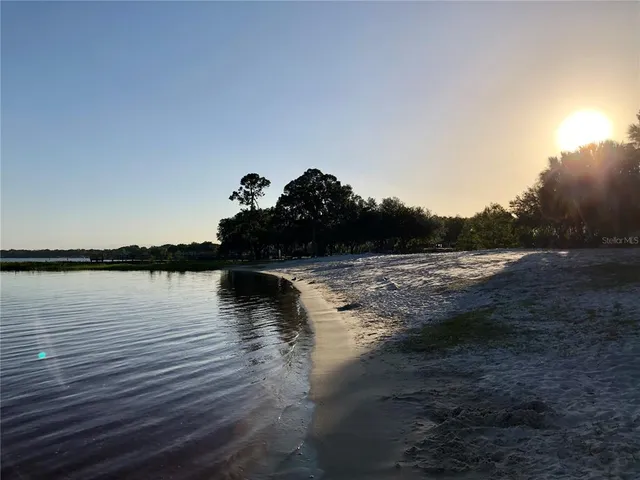 a view of an ocean and beach
