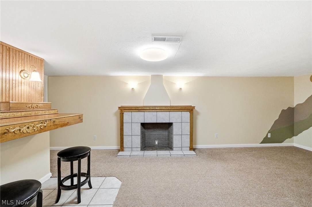 21704 Boston Road Strongsville, OH 44149 - Photo 46 of 50 view of rec room in basement without staging