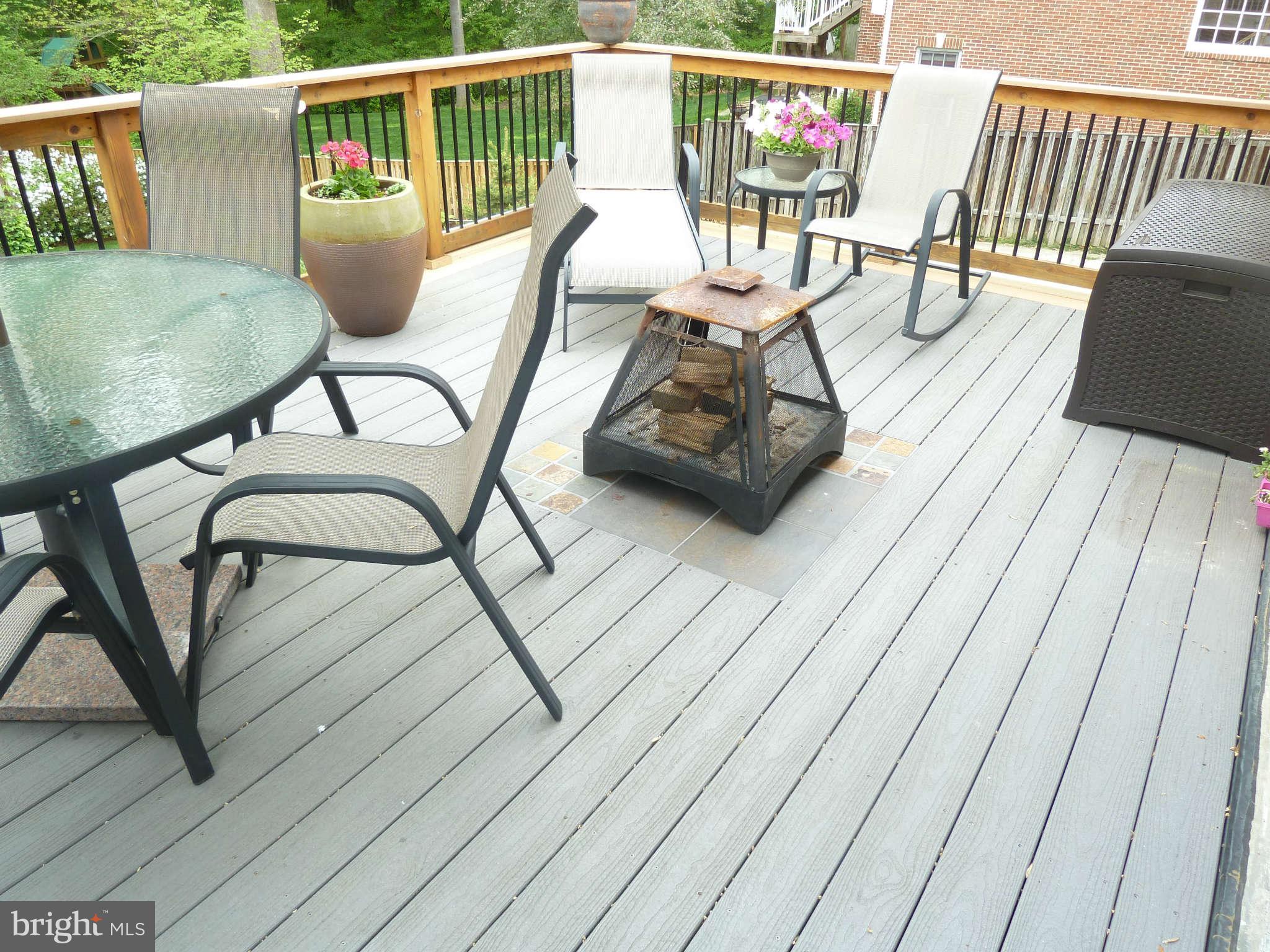 6608 Millwood Road Bethesda, MD 20817 - Photo 15 of 30 Large 2 Tier Deck