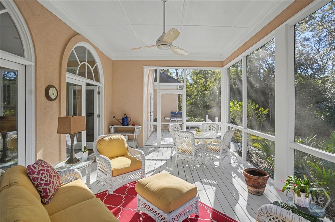 29 Log Landing Road Savannah, GA 31411 - Photo 32 of 42 Screened Porch