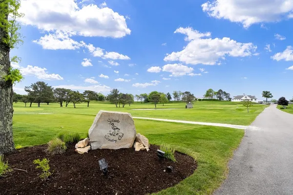 a view of a golf course