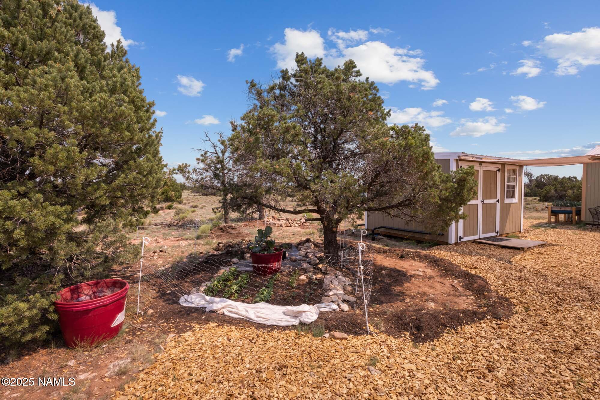 10448 South Rim Ranch Road Williams, AZ 86046 - Photo 18 of 60 a outdoor view with a sitting space