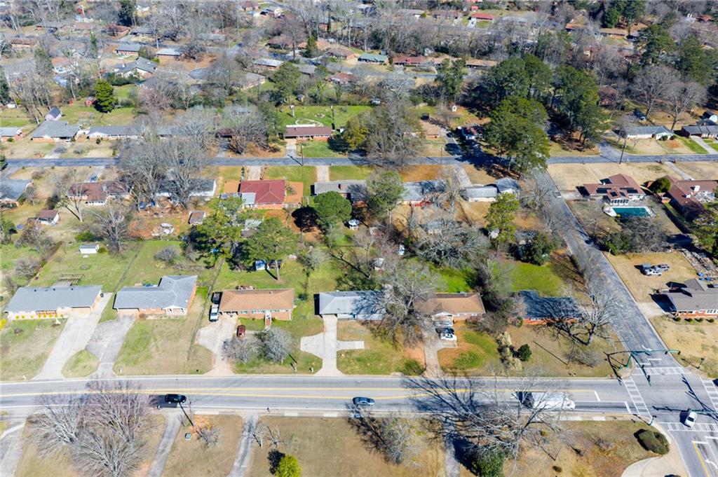 1802 Lake Harbin Road Morrow, GA 30260 - Photo 34 of 40 an aerial view of residential houses with outdoor space