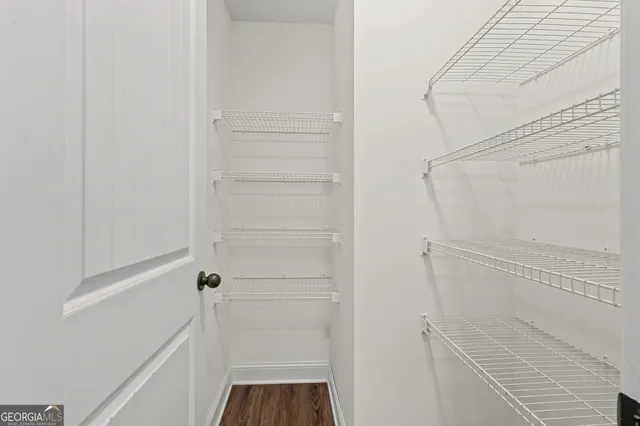 a view of walk in closet