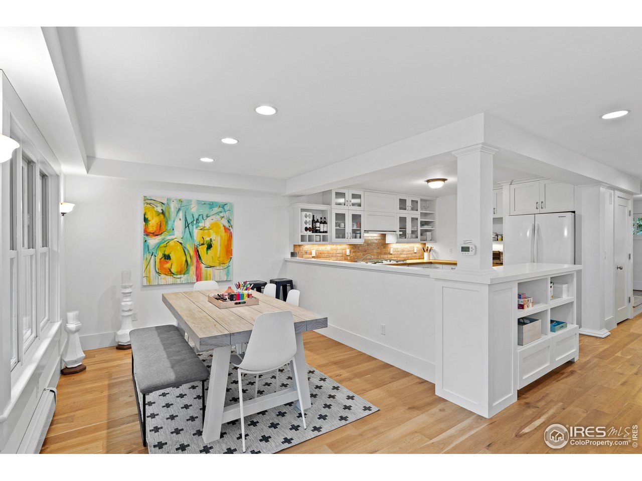 3161 7th Street Boulder, CO 80304 - Photo 11 of 39 Dining area looking to kitchen.