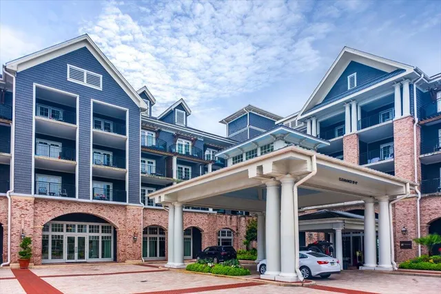 front view of an buildings