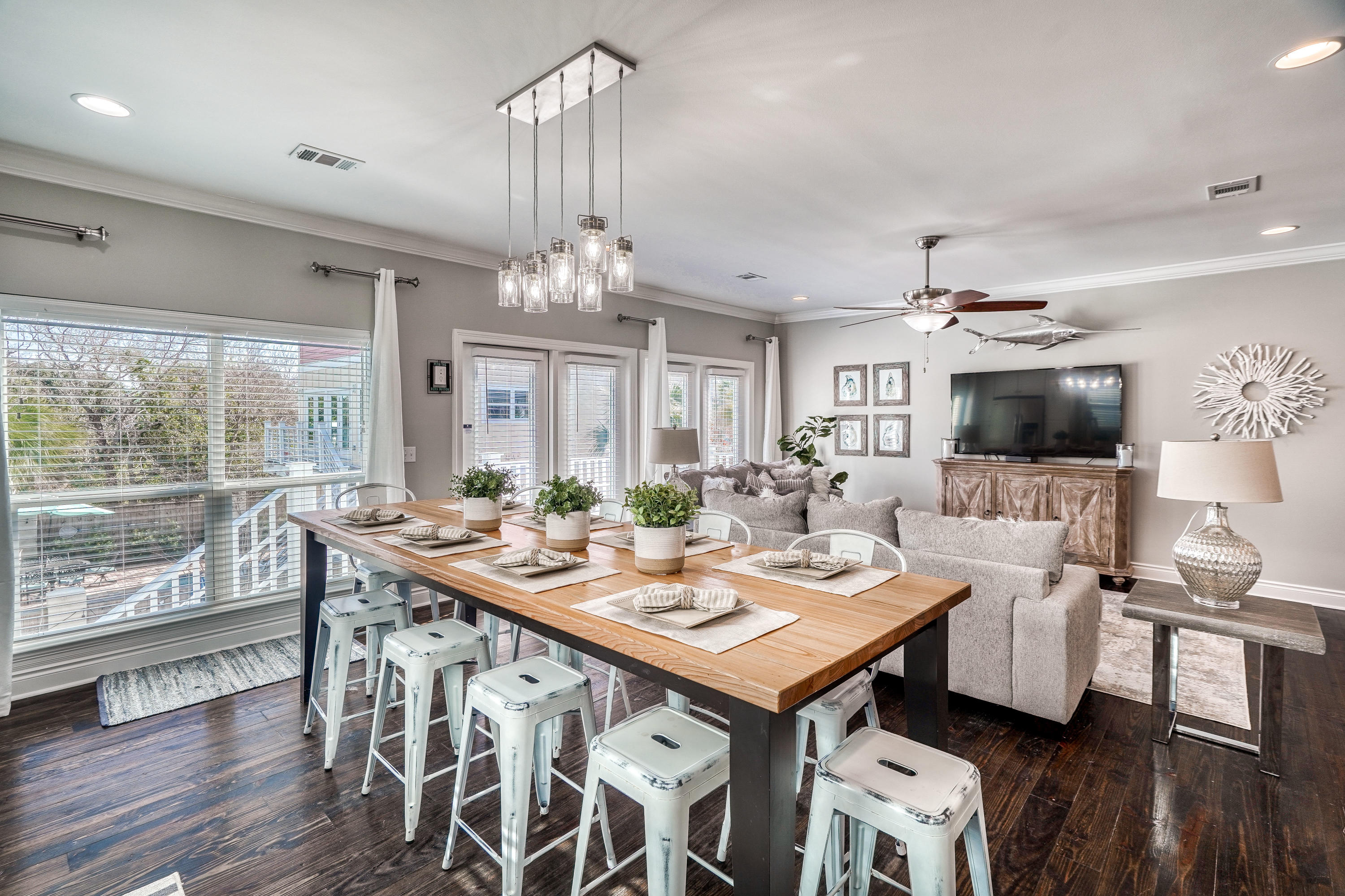 29 Payne Street Miramar Beach, FL 32550 - Photo 14 of 49 a view of a dining room with furniture window and wooden floor