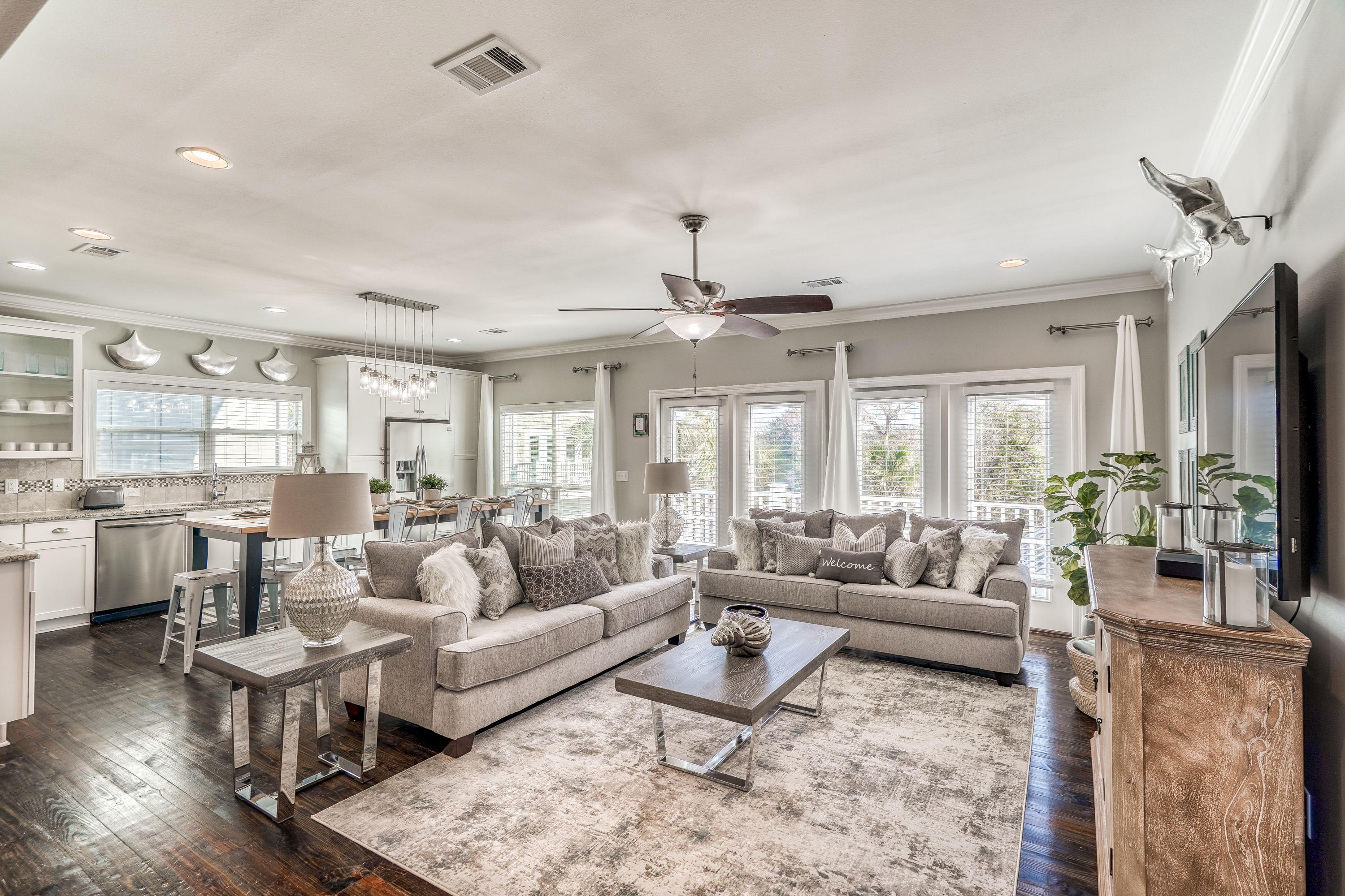 29 Payne Street Miramar Beach, FL 32550 - Photo 2 of 49 a living room with furniture and a large window