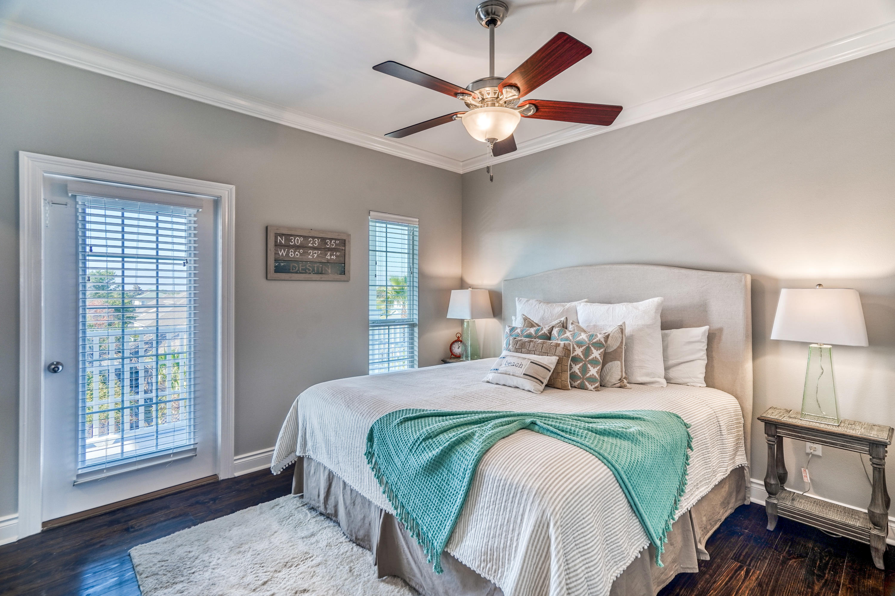 29 Payne Street Miramar Beach, FL 32550 - Photo 22 of 49 a bedroom with a large bed and a window