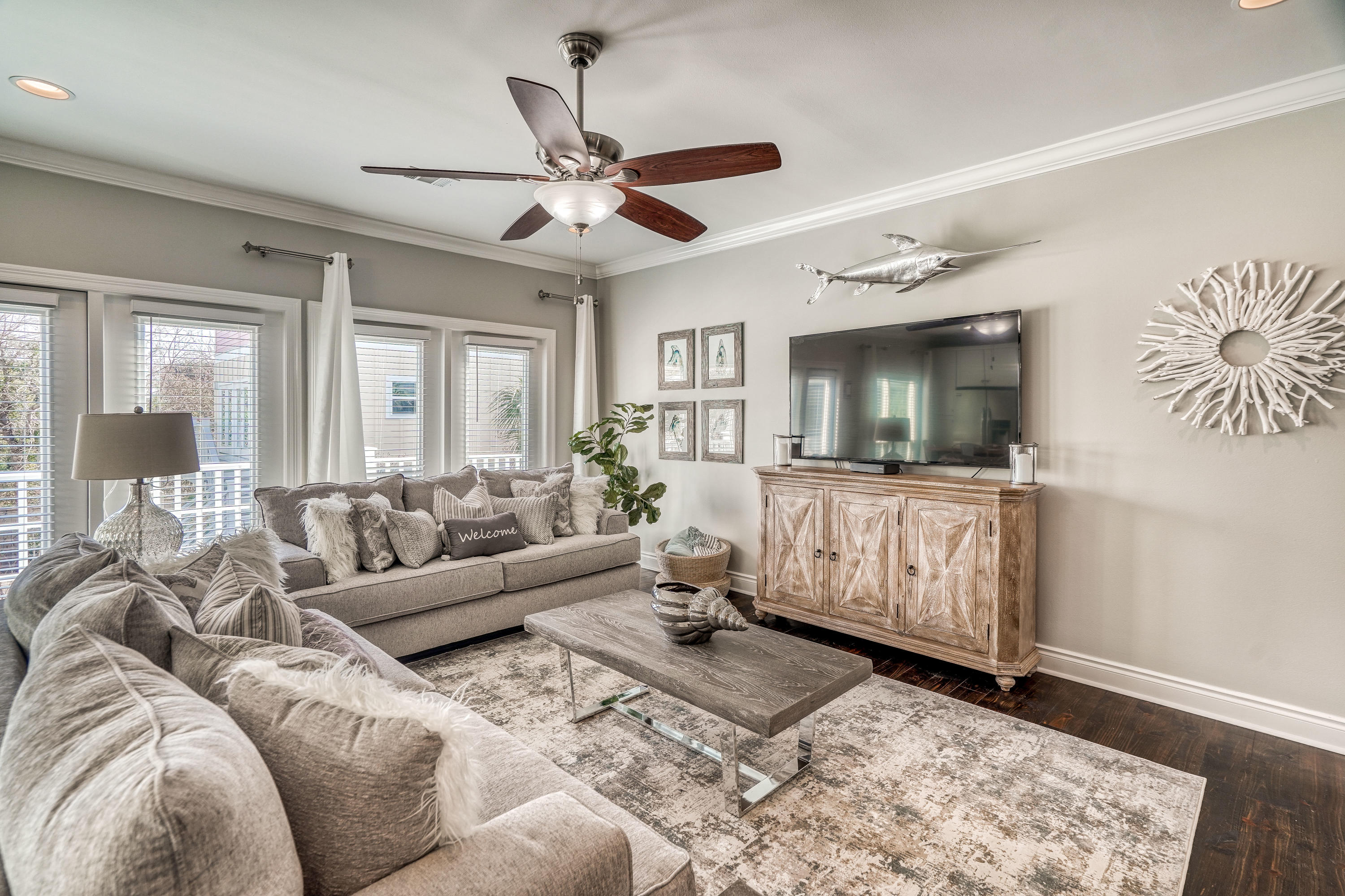 29 Payne Street Miramar Beach, FL 32550 - Photo 10 of 49 a living room with furniture and a flat screen tv