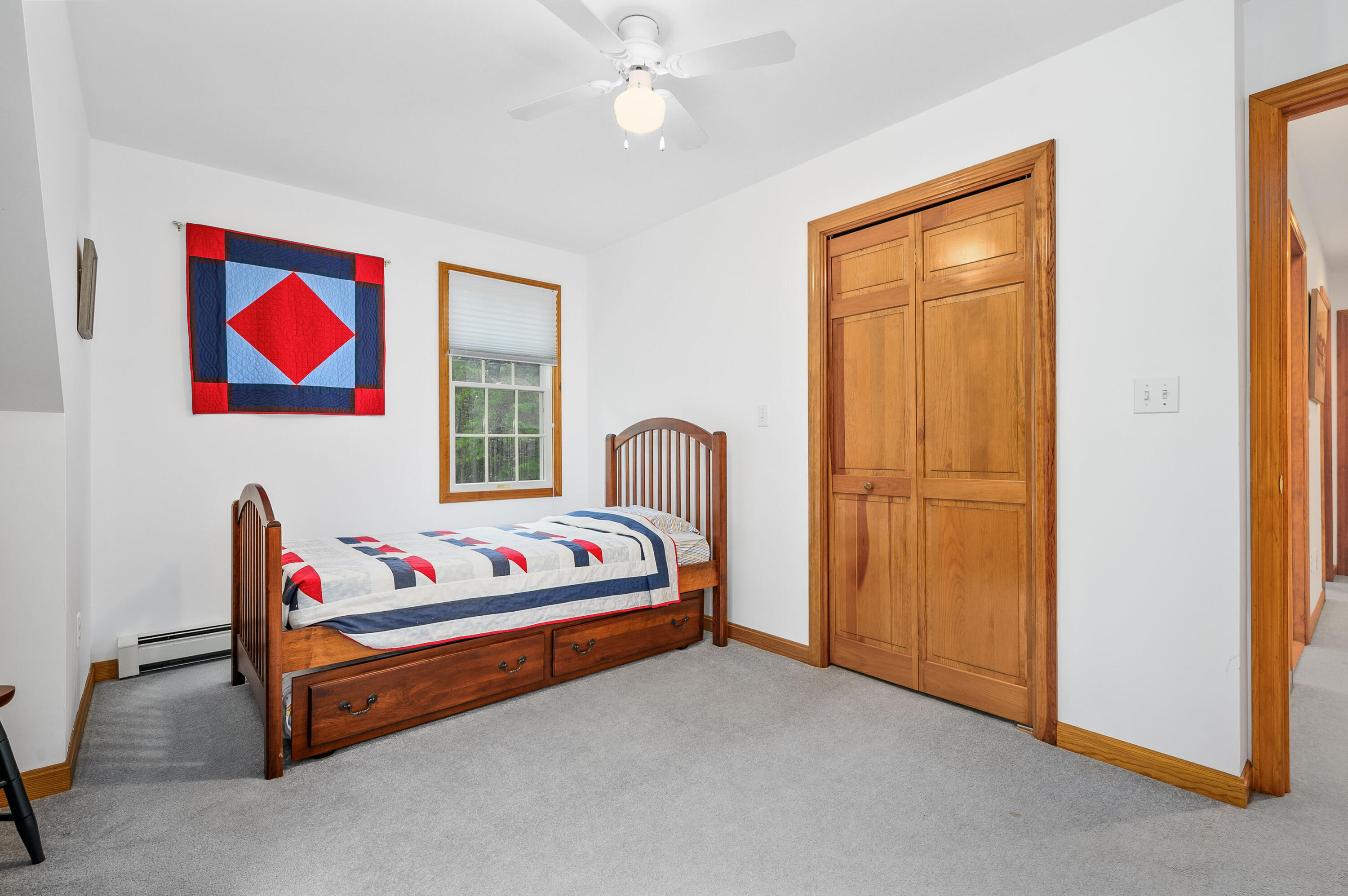 86 Old Wharf Road Wellfleet, MA 02667 - Photo 23 of 37 a bedroom with furniture and window