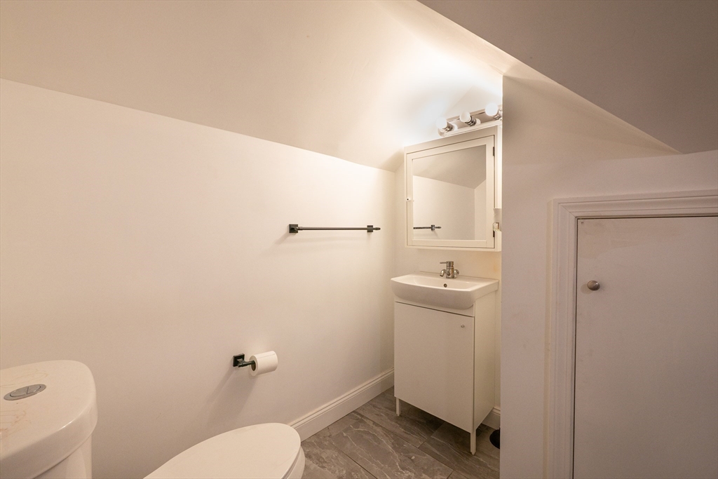 11 Wayne Street Boston, MA 02121 - Photo 23 of 27 a bathroom with a sink a toilet and shower