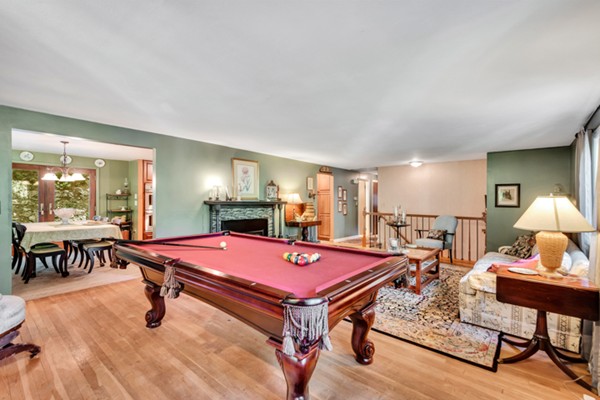 67 Chester Road Boxborough, MA 01719 - Photo 6 of 28 a room with furniture pool table and windows