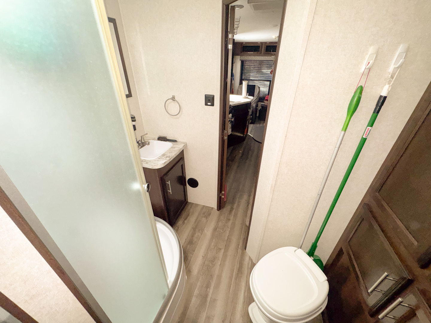 5-356 Woodhaven Sublette, IL 61367 - Photo 14 of 14 a white toilet sitting next to a small bathroom