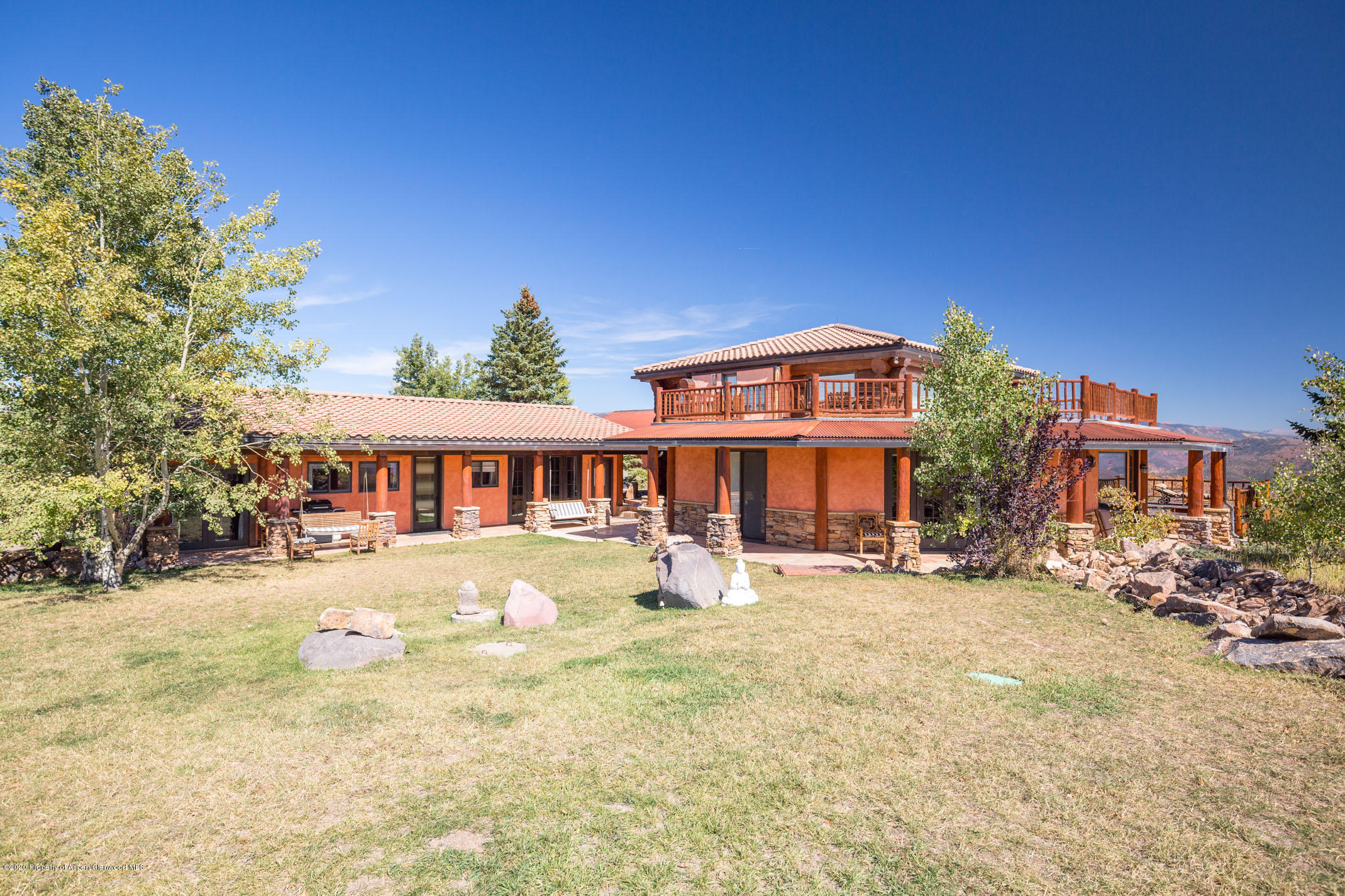 2000 Stone Road Basalt, CO 81621 - Photo 31 of 47 a view of a house with a yard