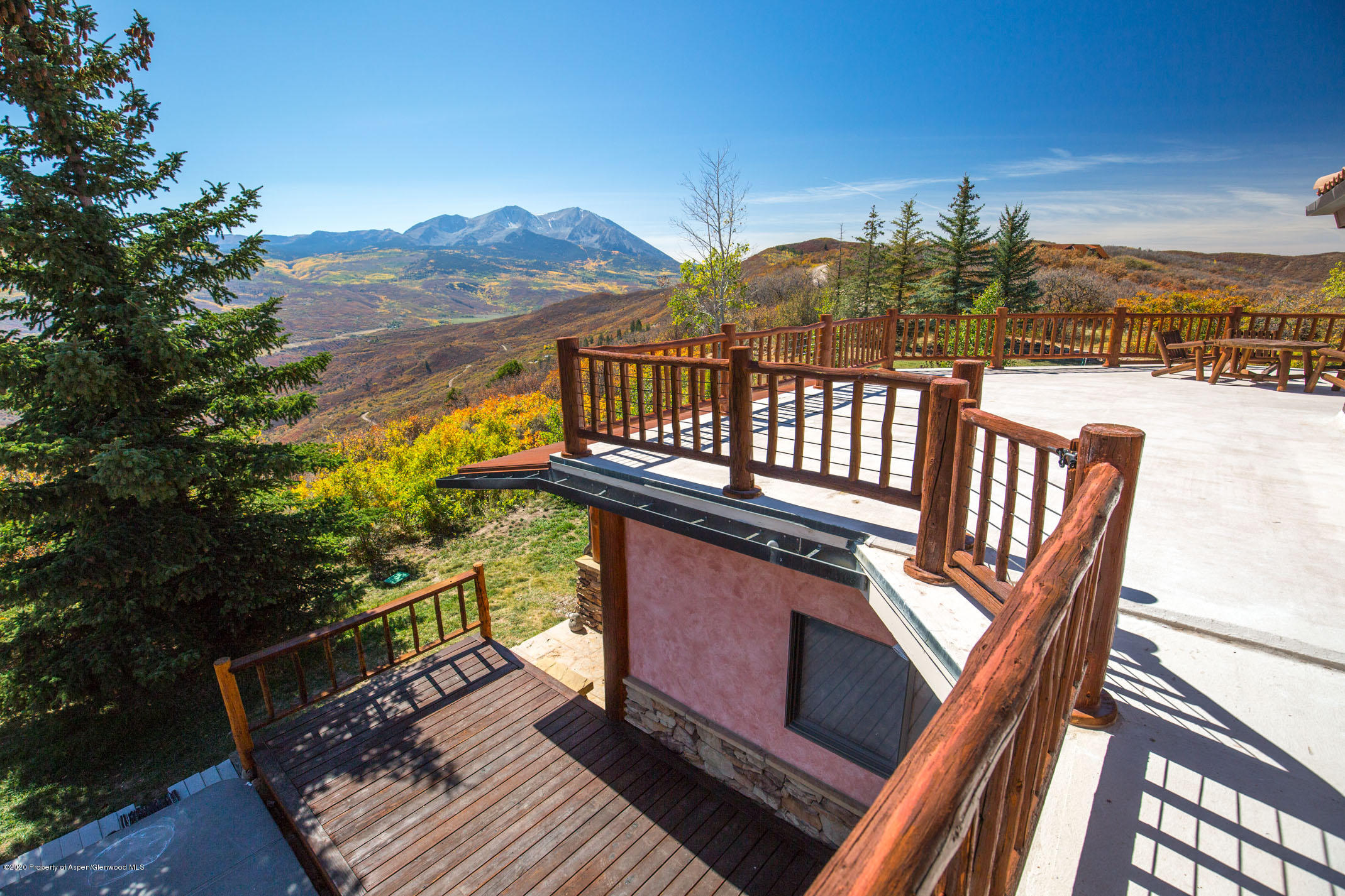2000 Stone Road Basalt, CO 81621 - Photo 39 of 47 a view of balcony with wooden floor and outdoor space