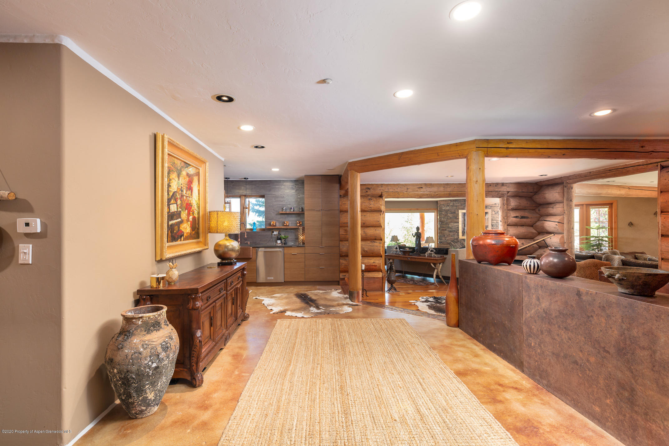2000 Stone Road Basalt, CO 81621 - Photo 9 of 47 a living room with furniture window and flat screen tv
