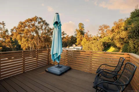a view of outdoor space with seating area