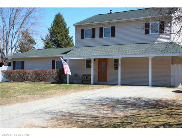 186 Kimball Road Lisbon, CT 06351 - Photo 1 of 1 a front view of a house with a yard