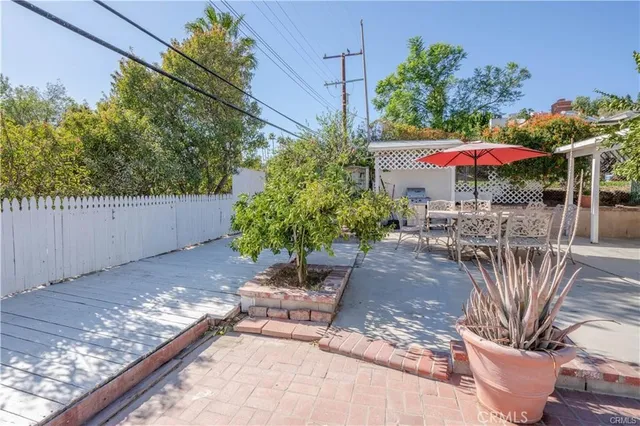 a view of outdoor space and yard