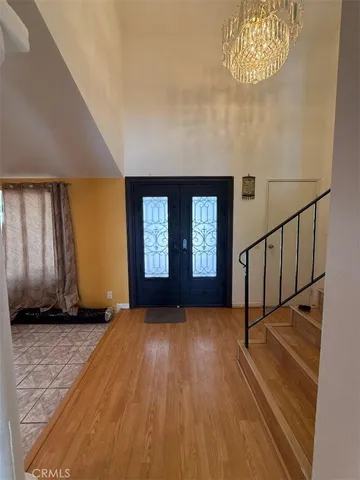 a view of an empty room with window