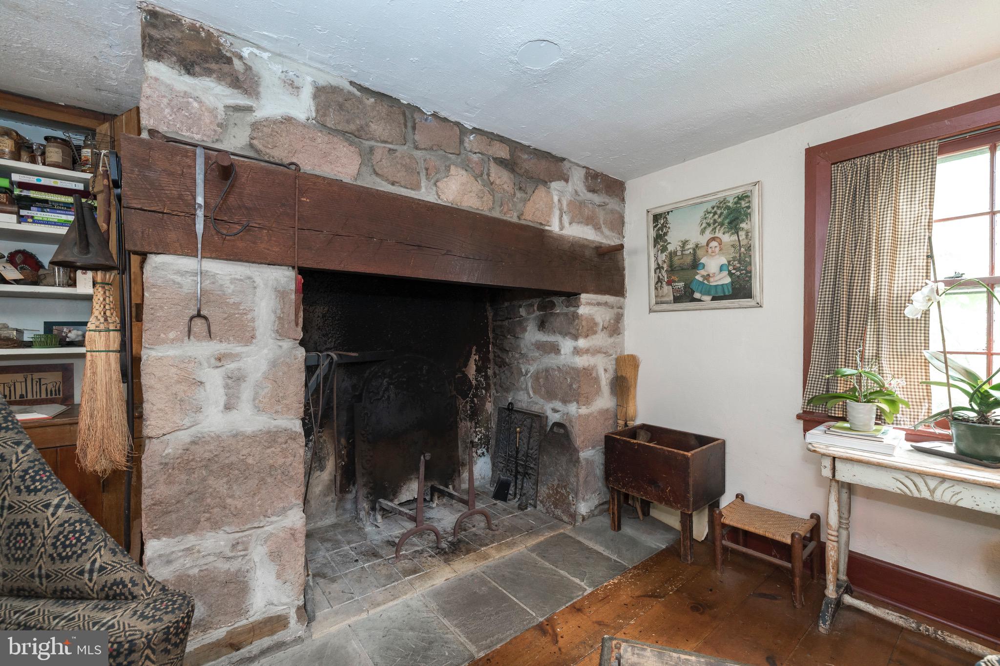 155 Mill Road Morgantown, PA 19543 - Photo 22 of 57 Walk-in functional fireplace