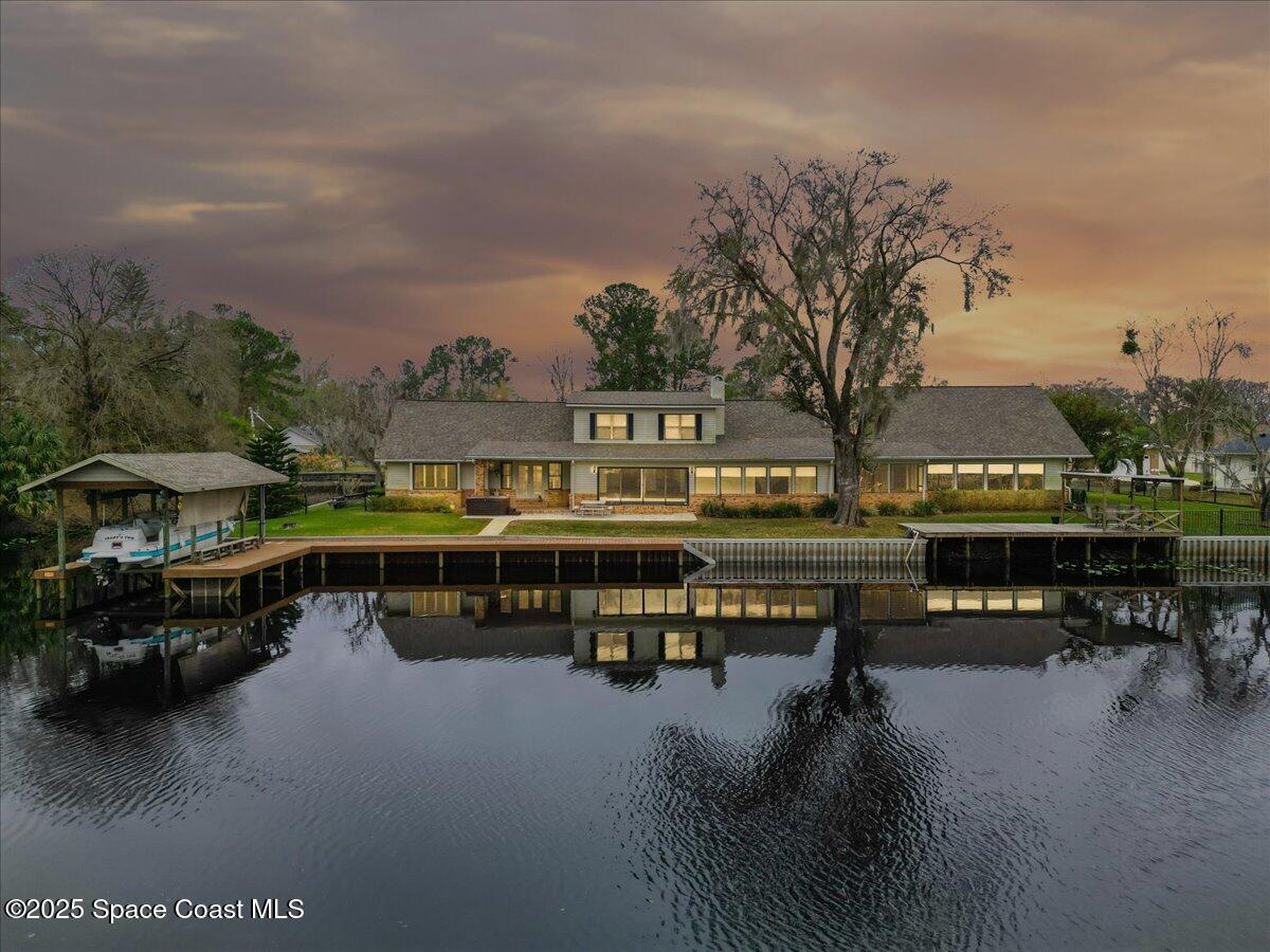 1610 Yellow Brick Road Astor, FL 32102 - Photo 52 of 69 66-Dusk-2