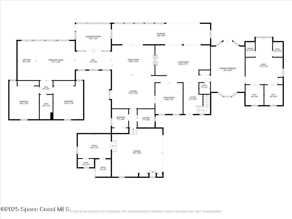1610 Yellow Brick Road Astor, FL 32102 - Photo 68 of 69 05-1st Floor Plan w Dim