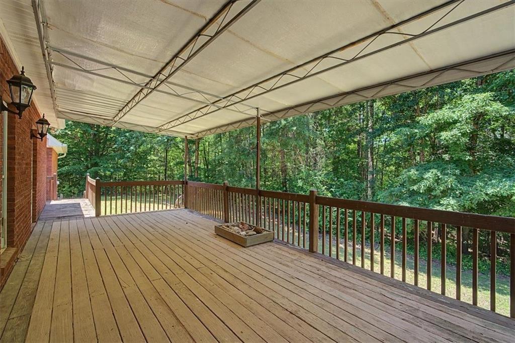 1136 Cole Lake Road Dallas, GA 30157 - Photo 58 of 72 a view of balcony with wooden floor