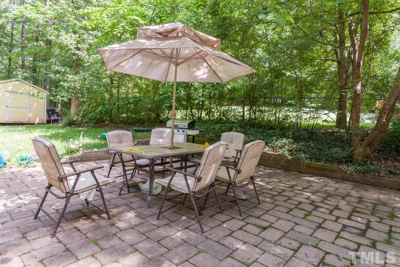 1733 Euclid Road Durham, NC 27713 - Photo 25 of 25 a view of a chairs and table under an umbrella