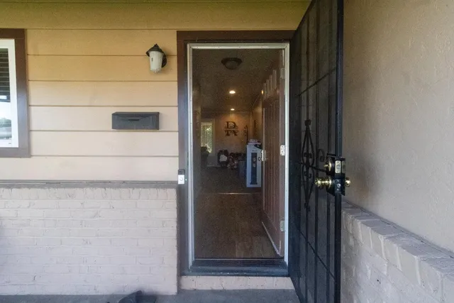 a view of a bathroom with a shower