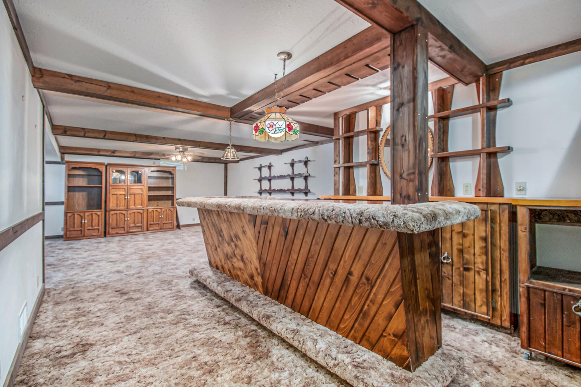 15926 Green Briar Road Three Rivers, MI 49093 - Photo 18 of 34 Basement Bar Area