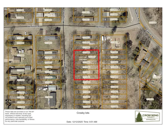 $24,900 | Tbd Michigan Avenue, Crosby, MN 56441
