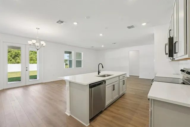 a view of a small space