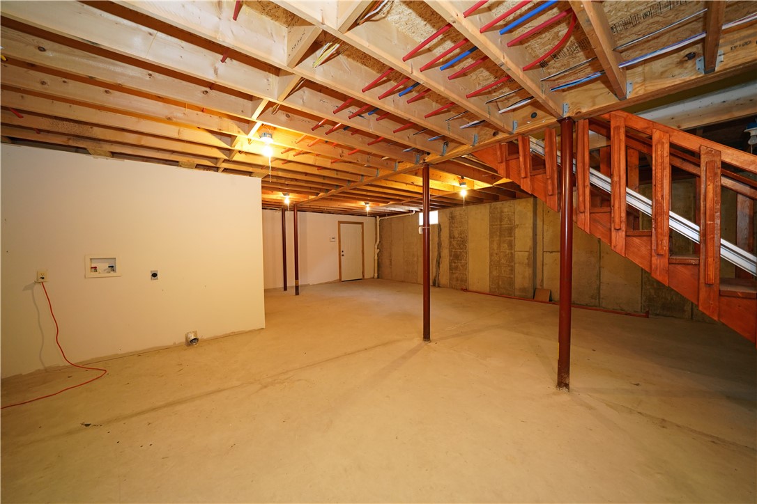 1749 Brown Hollow Road Caton, NY 14830 - Photo 32 of 41 Basement with added washer/dryer hook up