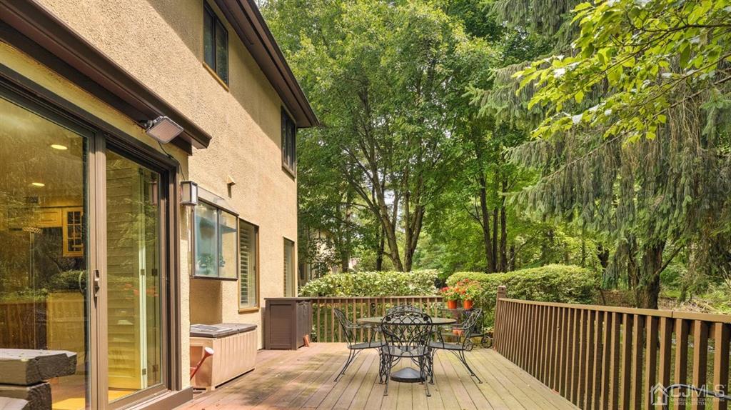 449 Sayre Drive Plainsboro, NJ 08540 - Photo 54 of 58 a view of balcony with furniture and garden