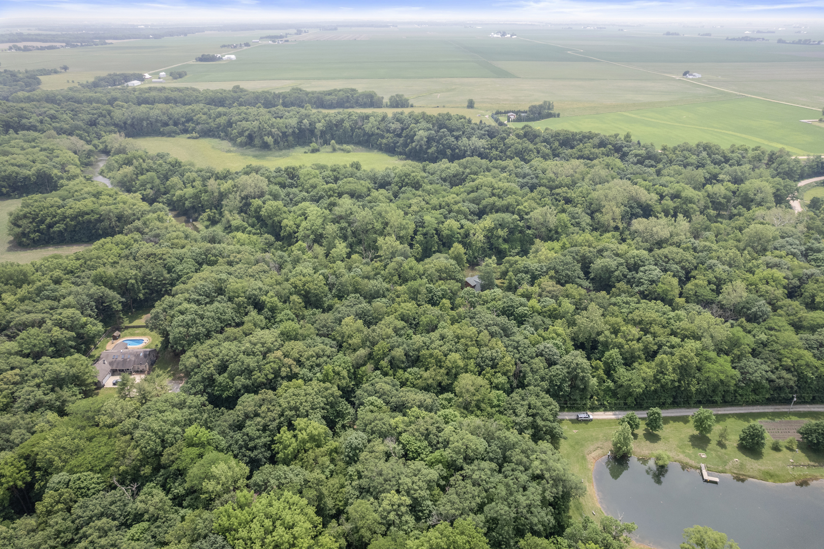 4006 East 1950th Road Sheridan, IL 60551 - Photo 20 of 26 a view of a lake with a mountain in the back