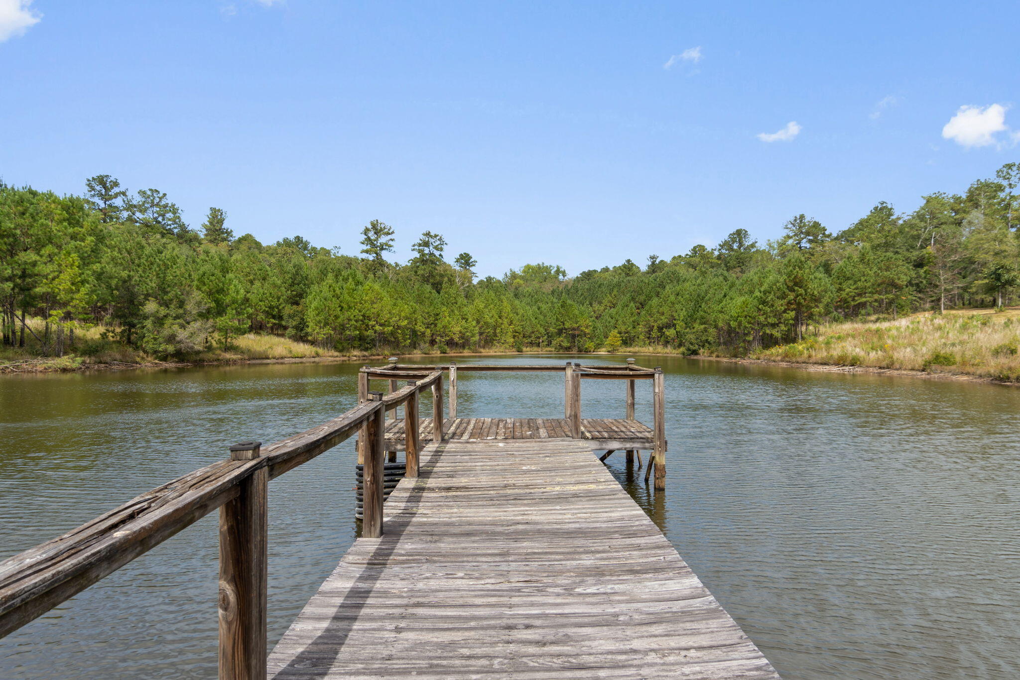 3350 New Ebenezer Road Laurel Hill, FL 32567 - Photo 32 of 53 a view of river and deck