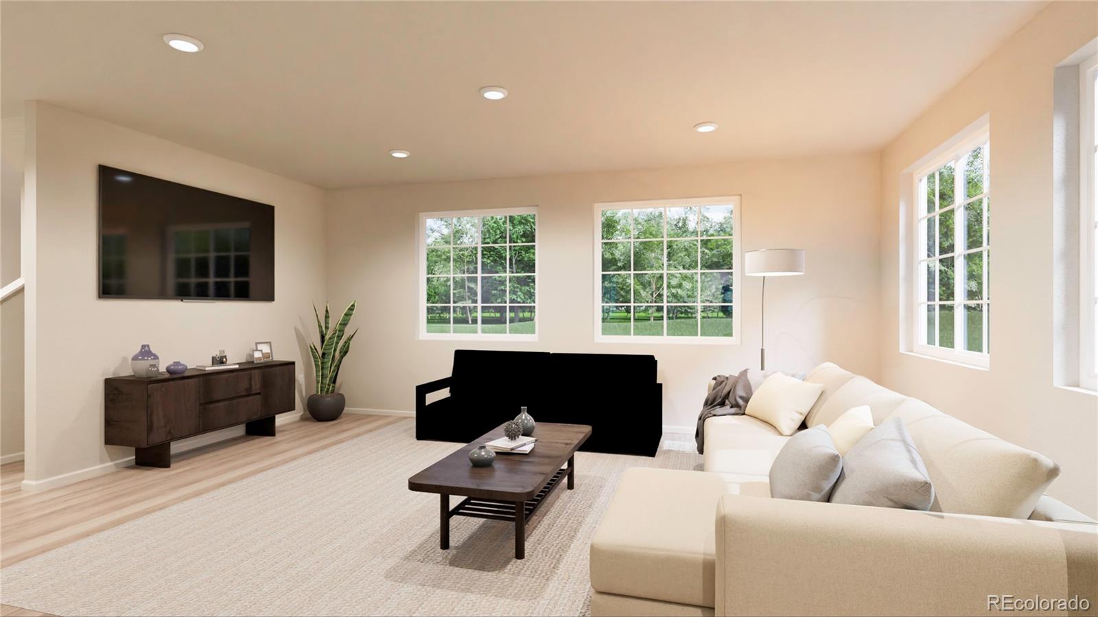 10175 Scranton Way Commerce City, CO 80022 - Photo 3 of 17 a living room with furniture tv and a window