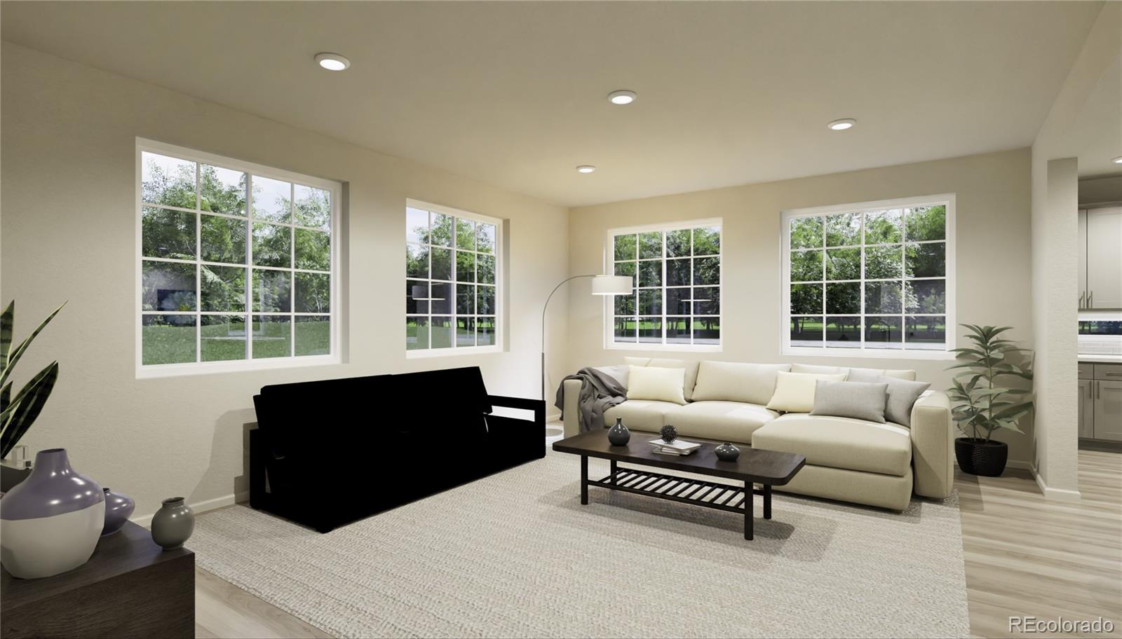 10175 Scranton Way Commerce City, CO 80022 - Photo 4 of 17 a living room with furniture and a large window